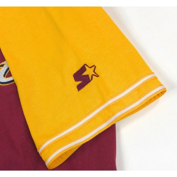 Cleveland Cavaliers Starter NBA Mens 2XL Button Front Sewn Baseball Jersey Shirt - Picture 5 of 10